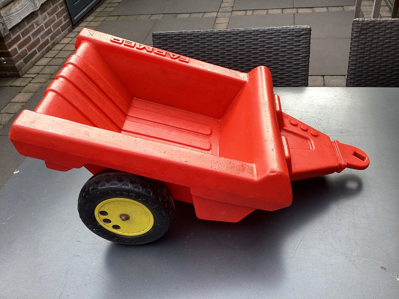 Kar voor traptractor, Kinderen en Baby's, Ophalen, Overige merken