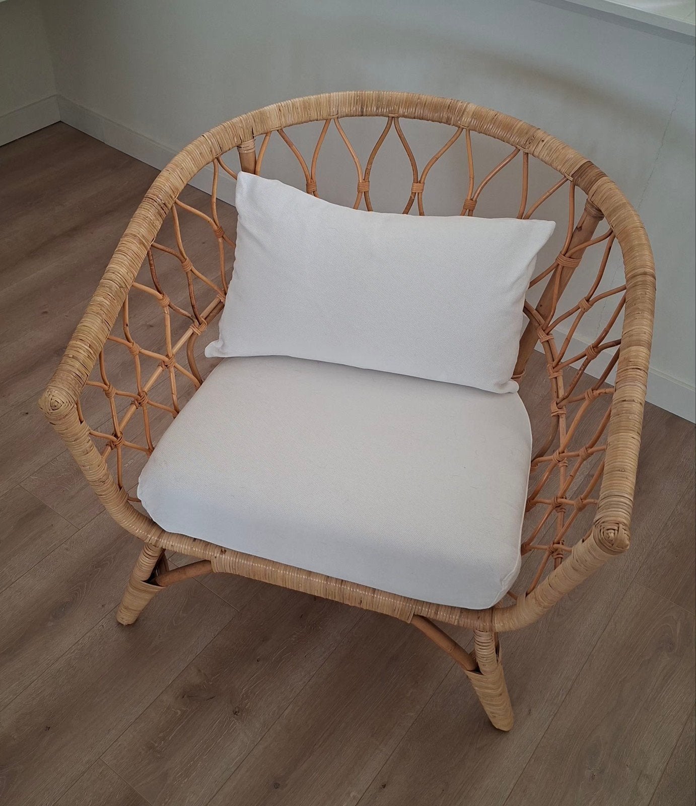 Ikea rotan stoel groot, Ophalen, Nieuw, Eenpersoons, Minder dan 150 cm
