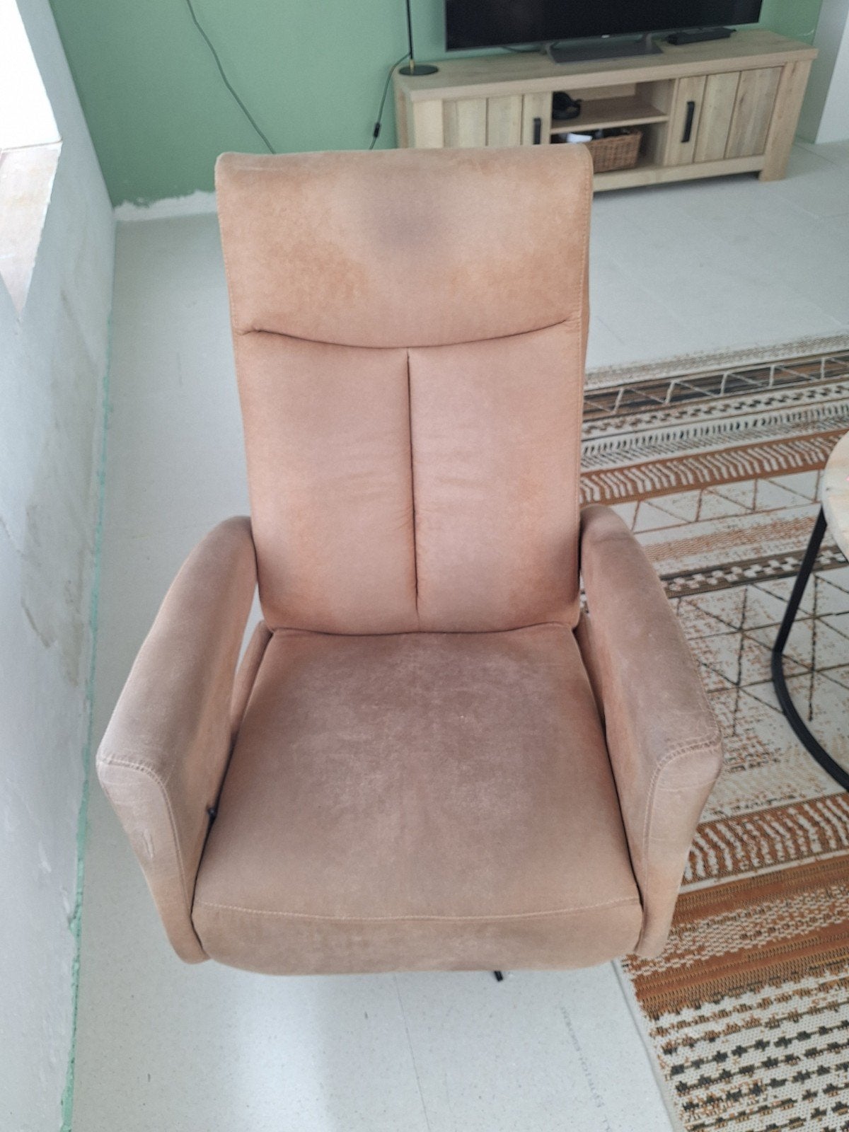 fauteuils, Ophalen of Verzenden, Gebruikt, 75 tot 100 cm, 50 tot 75 cm