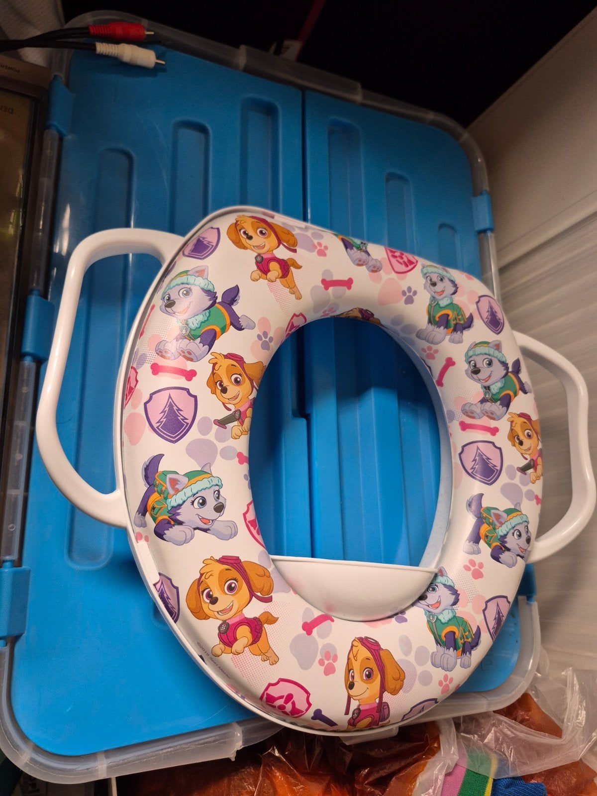 Paw Patrol toilettrainer WC-bril voor kinderen, Ophalen of Verzenden, Zo goed als nieuw