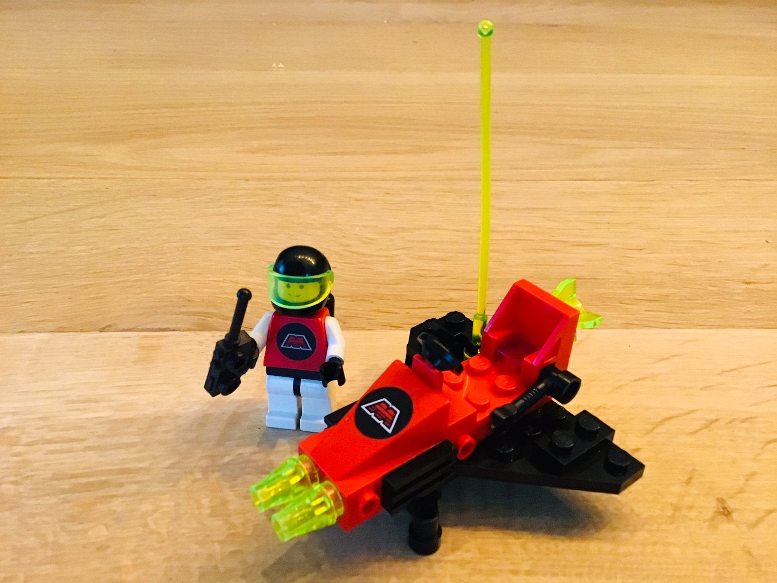 LEGO classic 6811, ruimte, space M-Tron pulsar charger, ZGAN, Lego, Compleet, Ophalen of Verzenden, Zo goed als nieuw