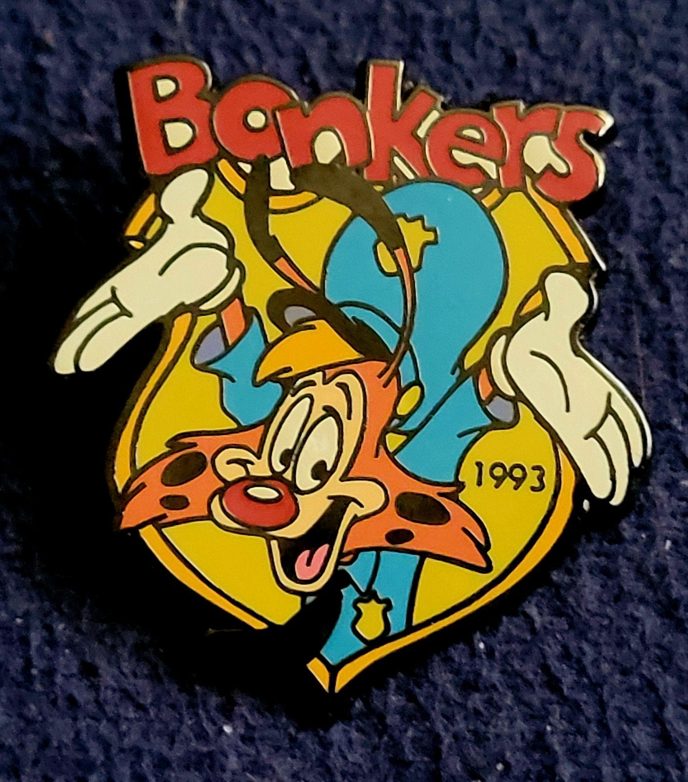 Bijzondere Disney pin Bonkers '100 years of dreams' reeks, Verzenden, Overige figuren, Zo goed als nieuw, Overige typen