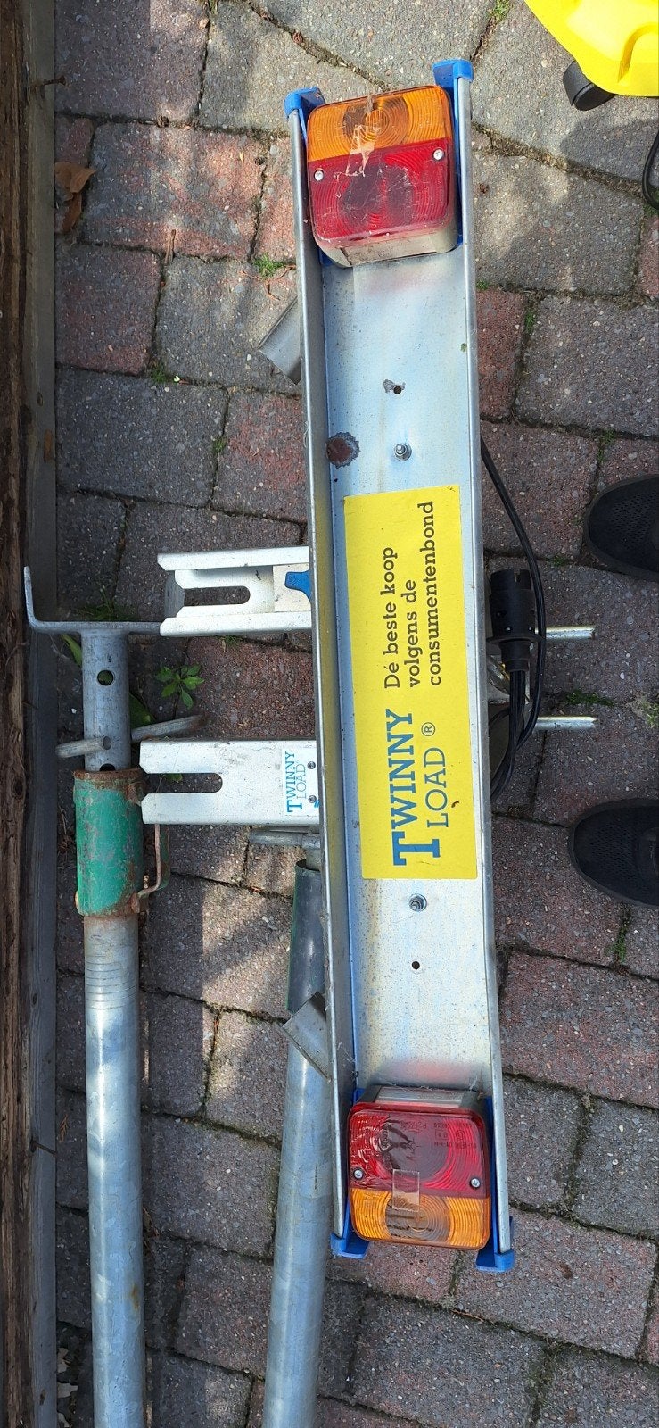 FIETSDRAGER TWINNY LOAD, Auto diversen, Fietsendragers, Ophalen, Zo goed als nieuw, Trekhaakdrager