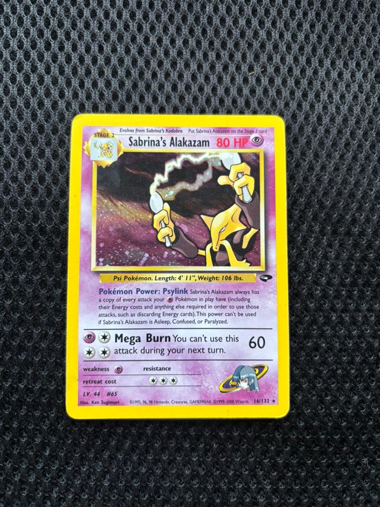 Sabrina’s Alakazam, Ophalen of Verzenden, Zo goed als nieuw, Losse kaart, Foil