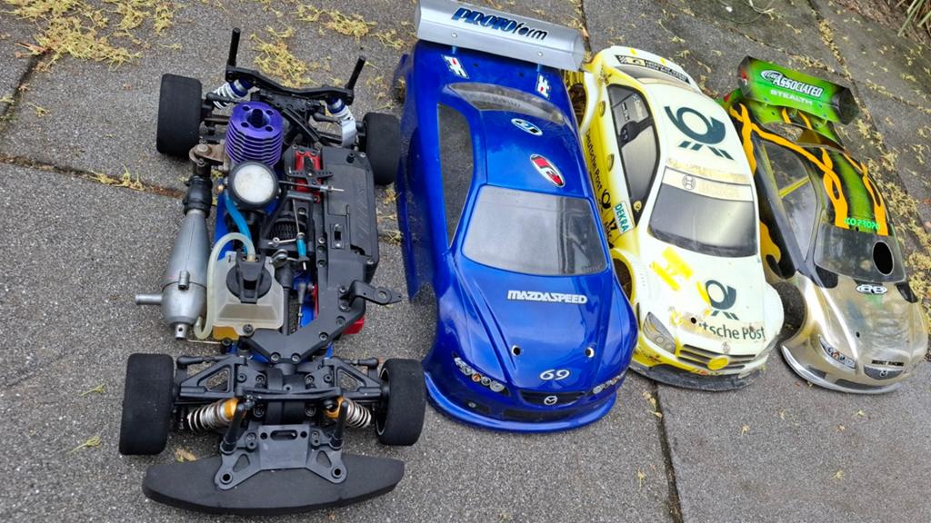 Kyosho FW-06 nitro, Gebruikt, Ophalen of Verzenden, Schaal 1:10, Onderdeel