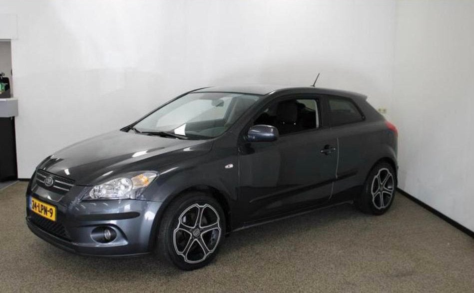 Kia (Pro) Cee d 1.4 Cvvt 2010 Grijs, Auto's, Kia, Voorwielaandrijving, Stof, 4 cilinders, 1396 cc