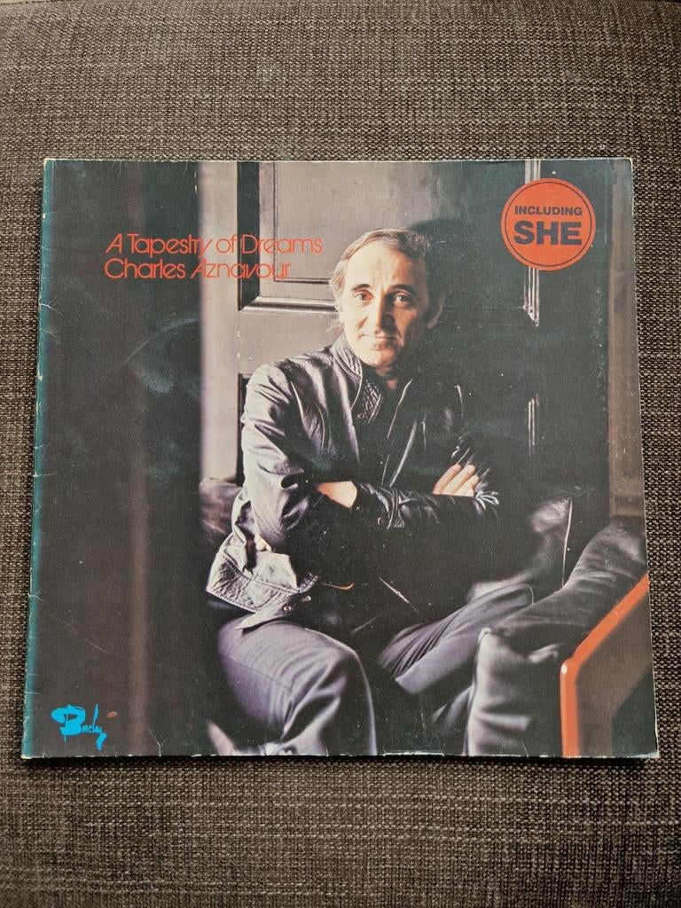 LP Charles Aznavour - A Tapestry of Dreams (prima staat), 12 inch, Fotohoes, Ophalen of Verzenden, 1970 - 1979