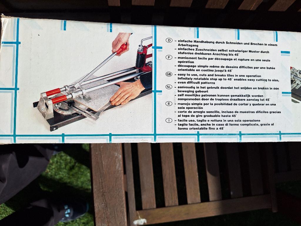 tegelsnijder, Doe-het-zelf en Verbouw, Ophalen of Verzenden, Gebruikt