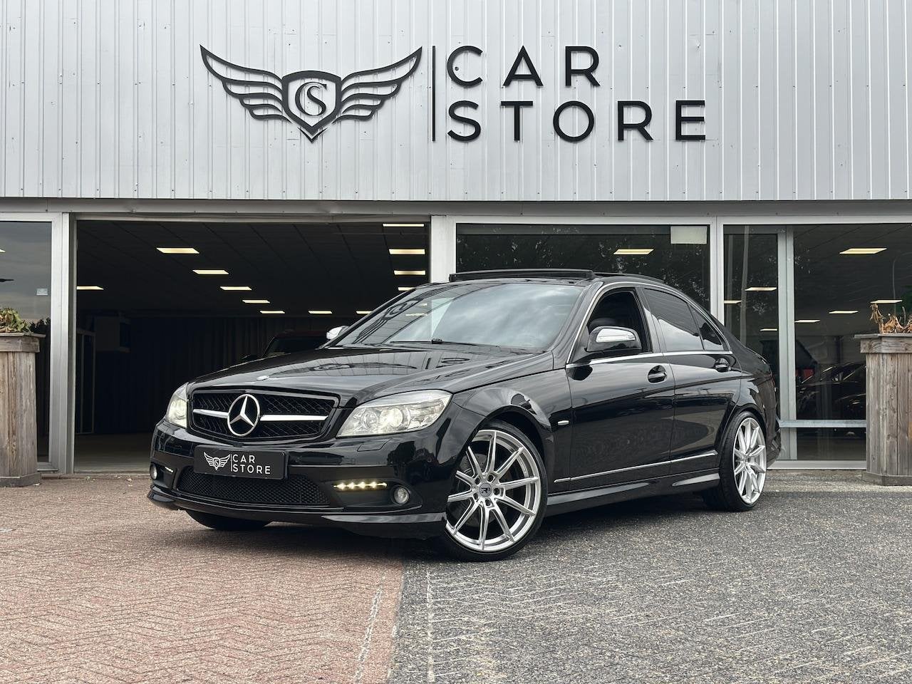 Mercedes-Benz C-klasse 350 Avantgarde 4-Matic |PANO|STOEL VW, Auto's, Automaat, Zwart, 10 km/l, Vierwielaandrijving