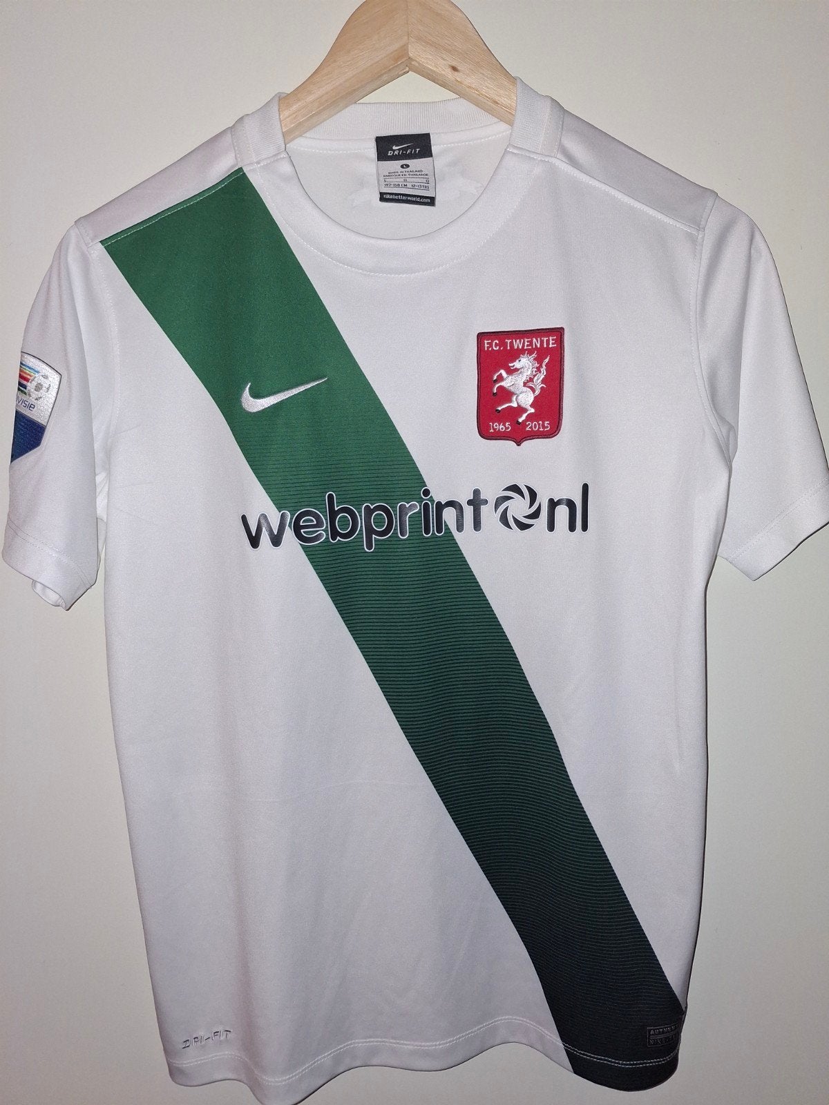 Fc Twente Jubileum Uitshirt 2015-2016 Fanshirt Webprint, Ophalen of Verzenden, Zo goed als nieuw, F.C. Twente, Shirt