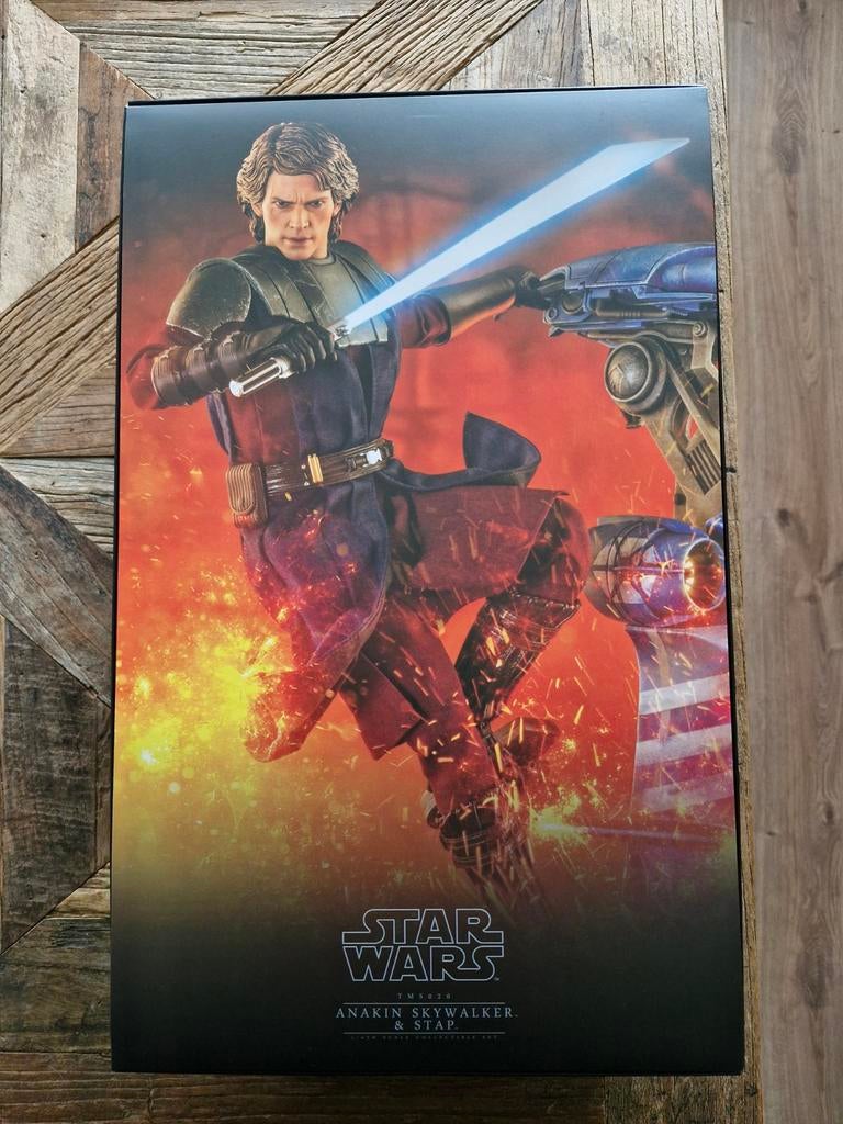 Hot Toys Star Wars Anakin / Stap TM020, Verzamelen, Star Wars, Ophalen of Verzenden, Zo goed als nieuw, Actiefiguurtje