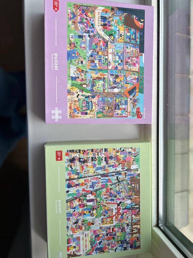 Hema puzzels, Ophalen, 500 t/m 1500 stukjes