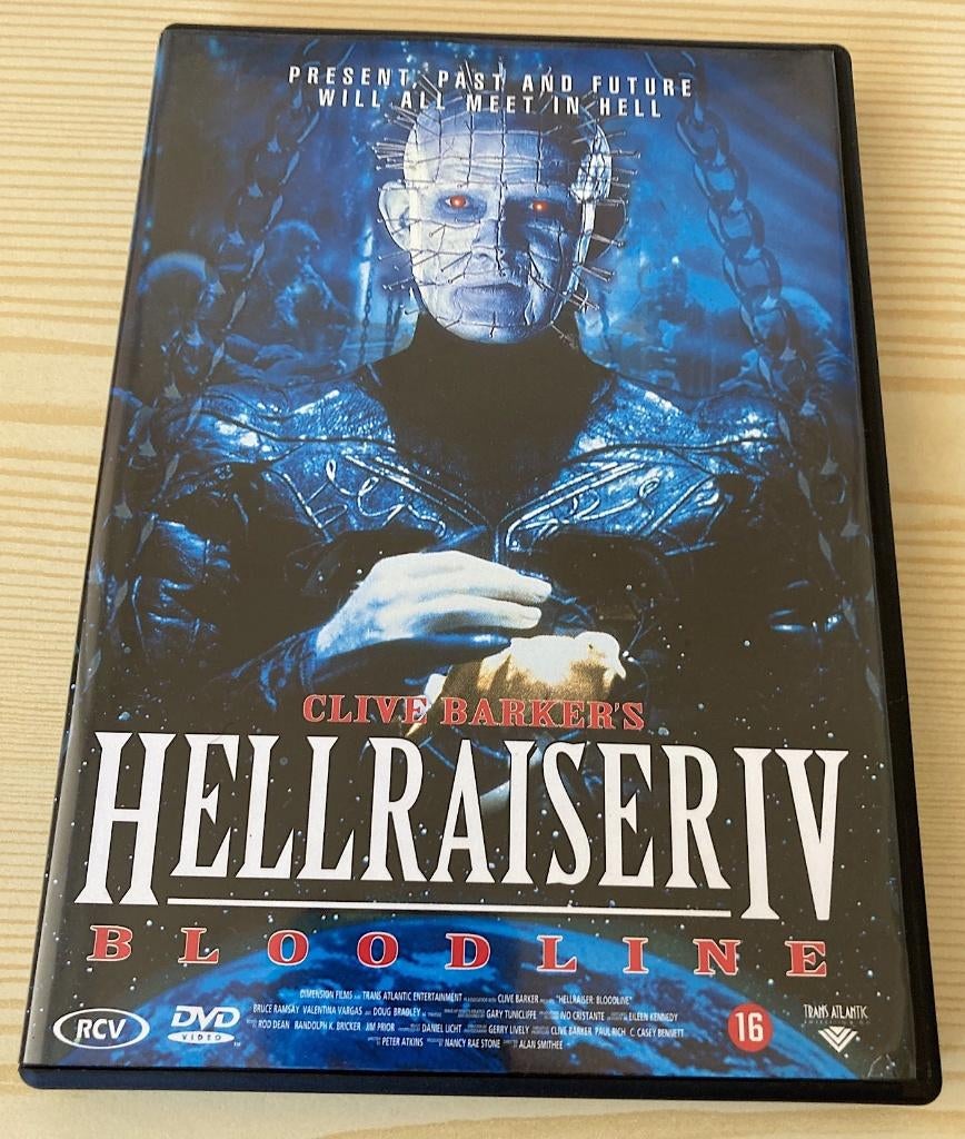 dvd Hellraiser 4: Bloodline, Vanaf 16 jaar, Ophalen, Zo goed als nieuw, Gore