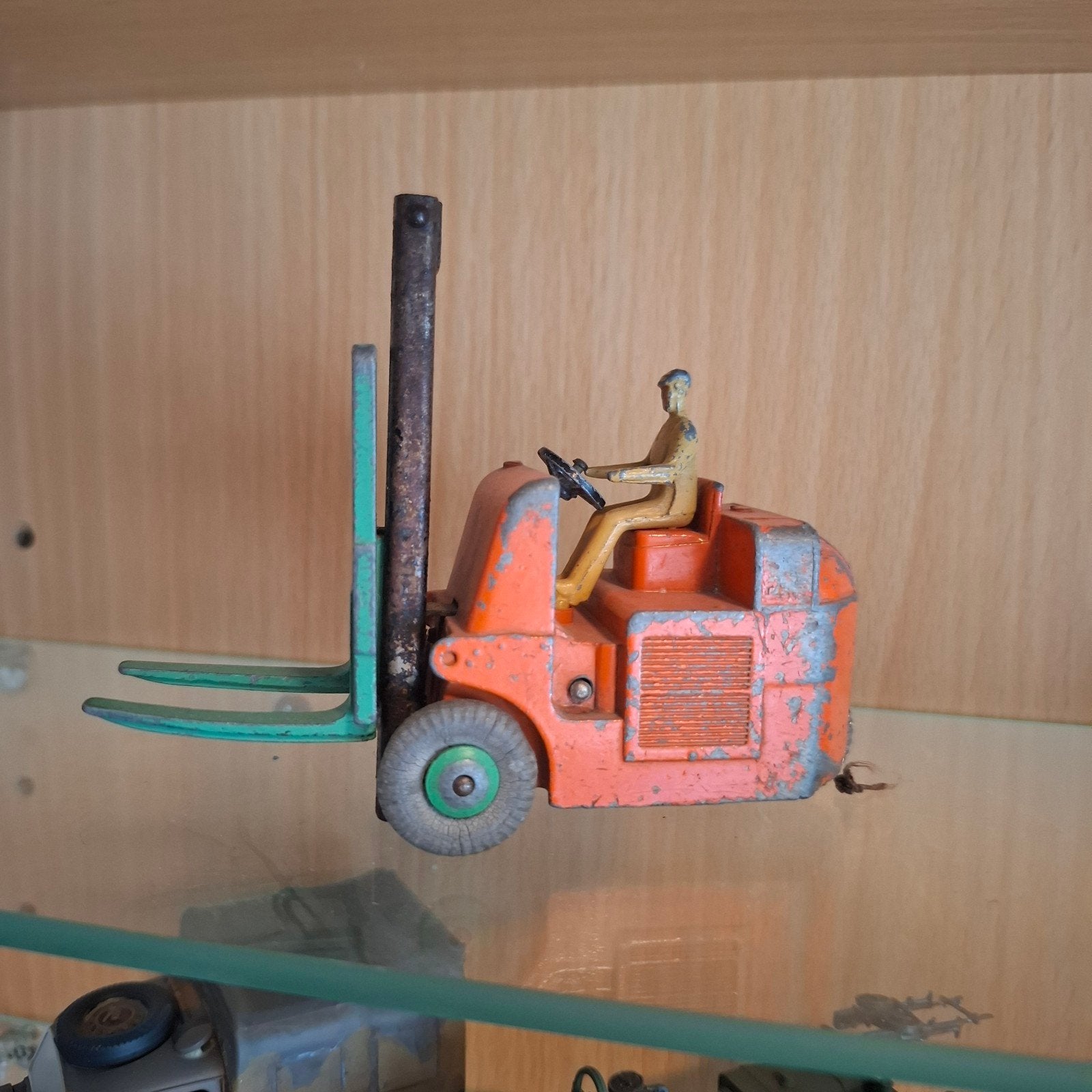 Vintage Dinky Toys Coventry Climax Vorkheftruck, Ophalen of Verzenden, Gebruikt