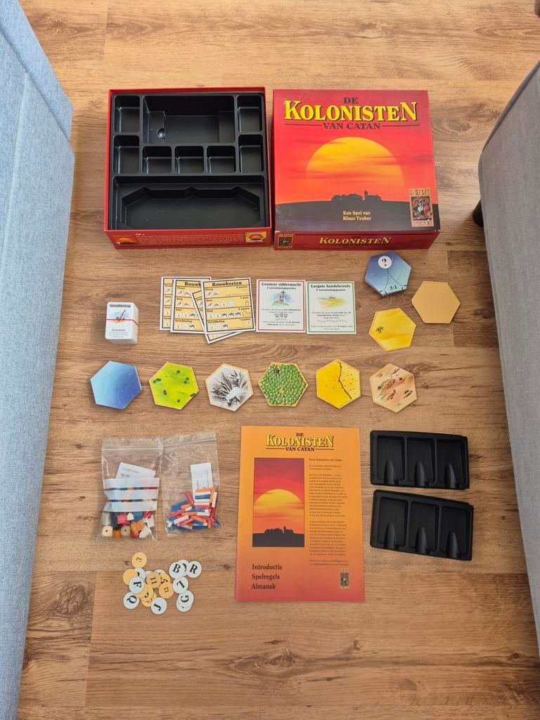 De Kolonisten van Catan - houten basis editie, Drie of vier spelers, Ophalen of Verzenden, Nieuw, 999 Games