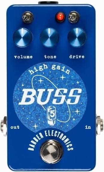 Gezocht: Barber Electronics Buss High Gain Overdrive Pedaal, Ophalen, Zo goed als nieuw, Distortion, Overdrive of Fuzz
