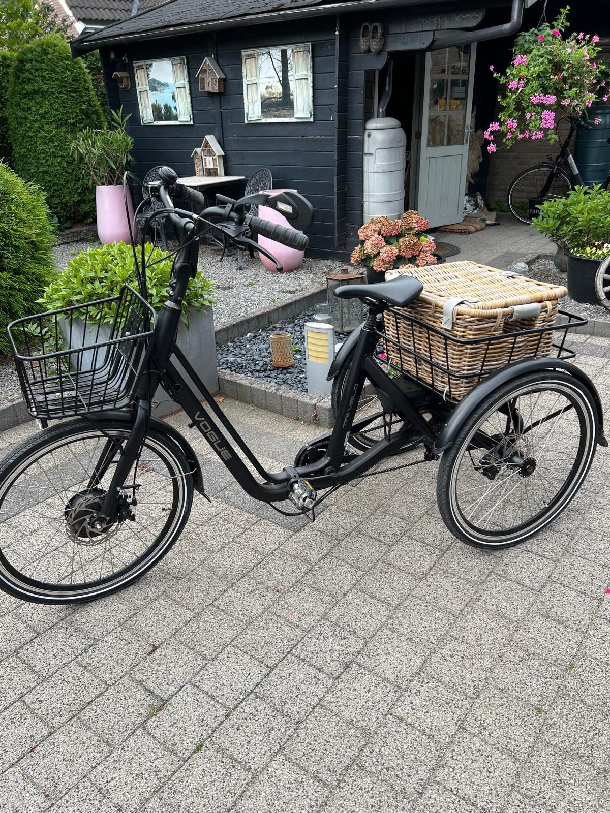 Vogue tri-velo Elektrische Driewieler Fiets - Z.G.A.N., Fietsen en Brommers, Vogue, Ophalen of Verzenden, Zo goed als nieuw, Voguebike.com