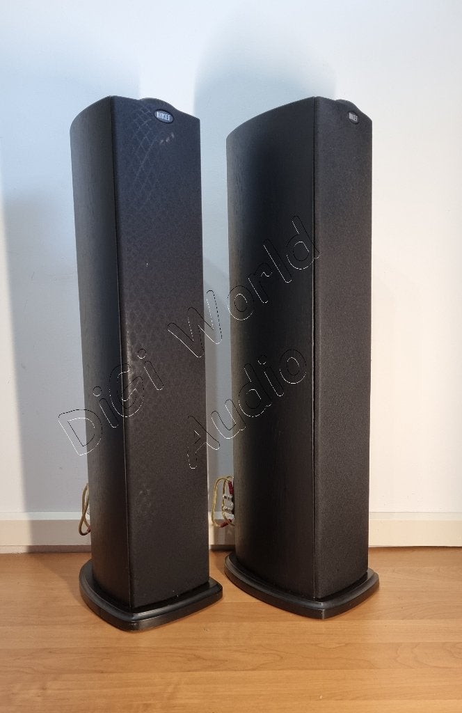 KEF IQ50 speakers - slanke zuilspeakers, Overige merken, Vloerstaande luidspreker, Basreflex, 120 tot 150 watt
