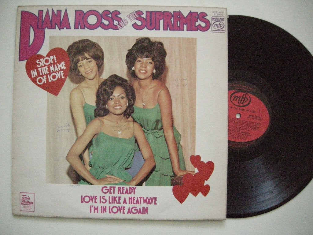 Diana Ross & The Supremes Stop In The Name Of Love - LP zgan, Ophalen, LP, Zo goed als nieuw, Soul