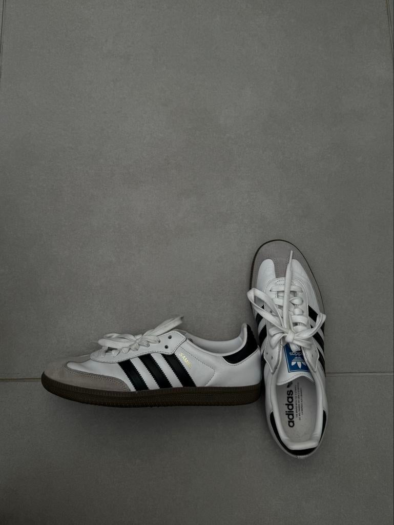 Adidas Samba OG sneakers - Maat 41, Kleding | Dames, Schoenen, Verzenden, Zo goed als nieuw, Wit, Sneakers of Gympen