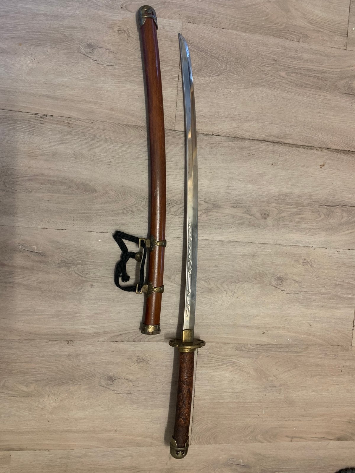 Samurai zwaard katana decoratief, Ophalen of Verzenden, Overige soorten, Azië, Zwaard of Sabel