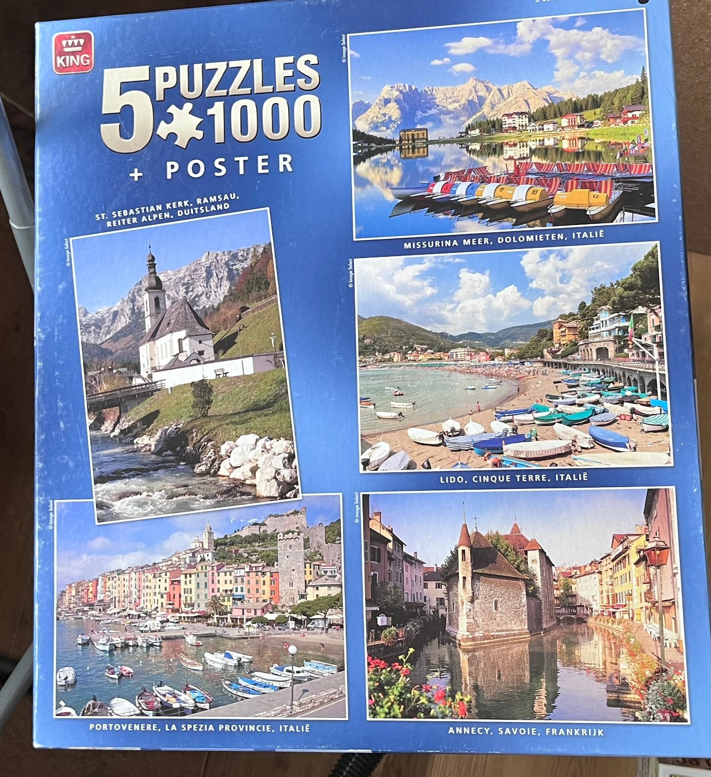 Legpuzzel - Landscape Collection, Ophalen of Verzenden, 500 t/m 1500 stukjes, Gebruikt, Legpuzzel