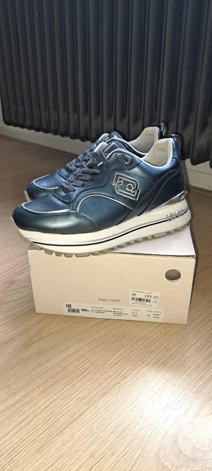 Liu Jo sneaker, maat 38, Blauw, Liu jo, Ophalen of Verzenden, Sneakers of Gympen