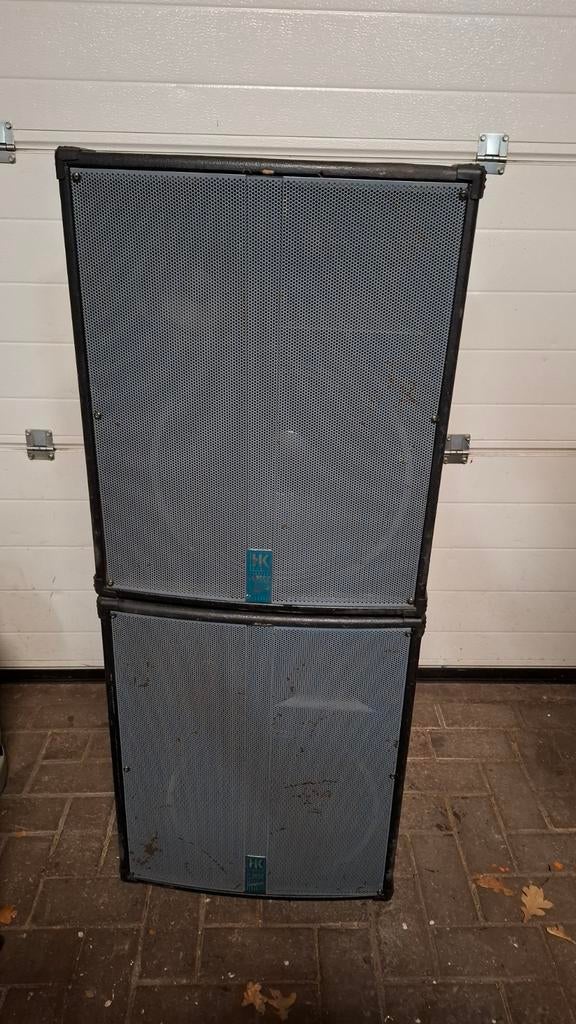 Set HK Audio Classic luidsprekers 200W RMS 8 Ohm, Gebruikt, Overige typen, 120 watt of meer, Ophalen