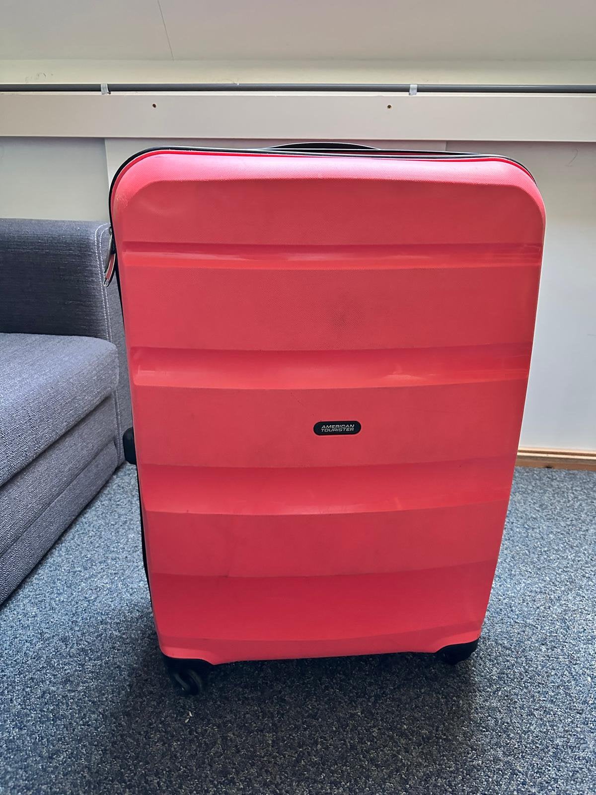 American Tourister Bon Air Koffer in goede staat, Ophalen, Hard kunststof, 45 tot 55 cm, Zo goed als nieuw
