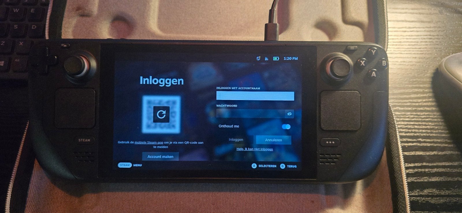 Foto 2 van Steam Deck 512GB - Zo goed als nieuw