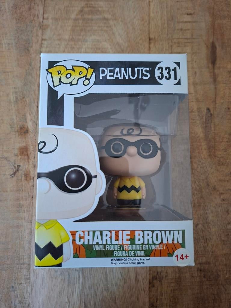 Funko pop Charlie Brown, Peunuts, Ophalen of Verzenden, Nieuw
