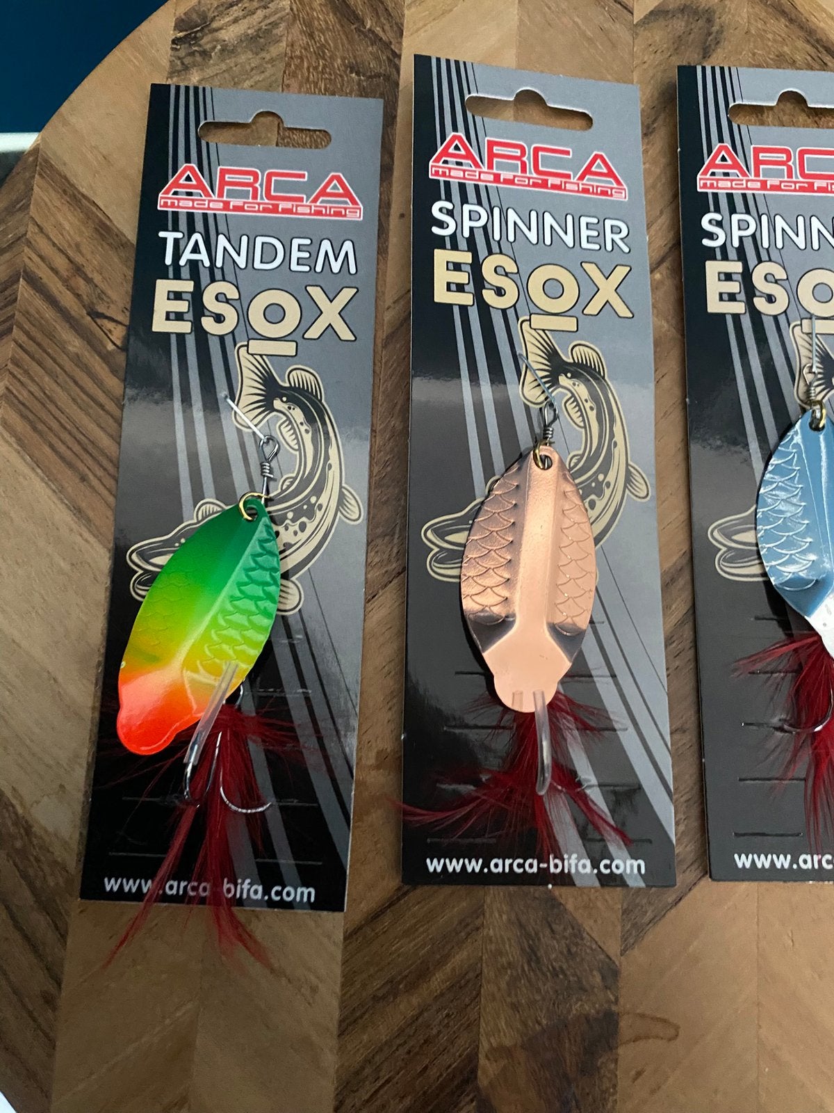 Arca Esox Spinner bladmaat 4, D, Overige typen, Nieuw, Ophalen of Verzenden