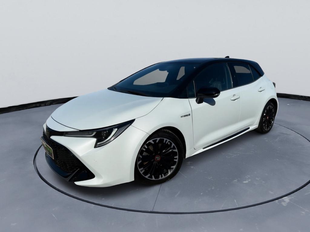Toyota Corolla 1.8 Hybrid GR-Sport Half leder Achteruitrijca, Gebruikt, Zwart, 4 cilinders, 98 pk