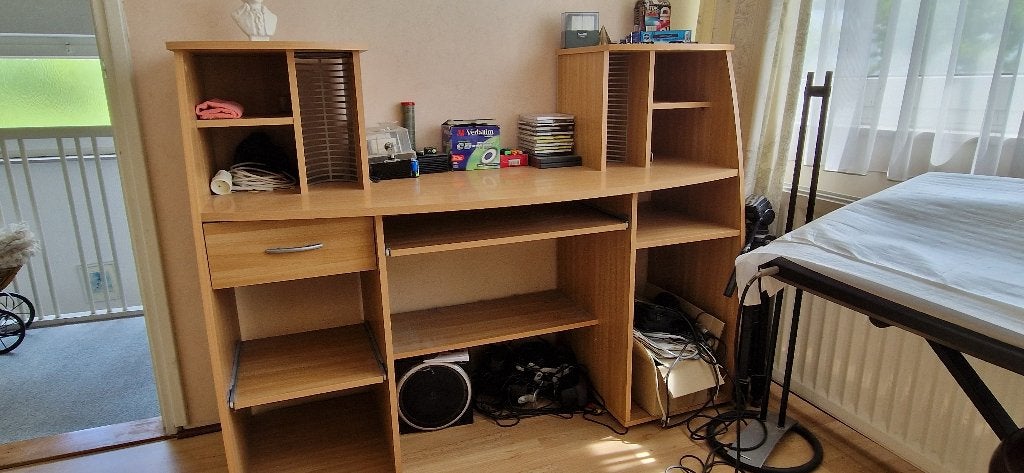 bureaukast, Ophalen, Gebruikt, Spaanplaat of MDF, 55 cm