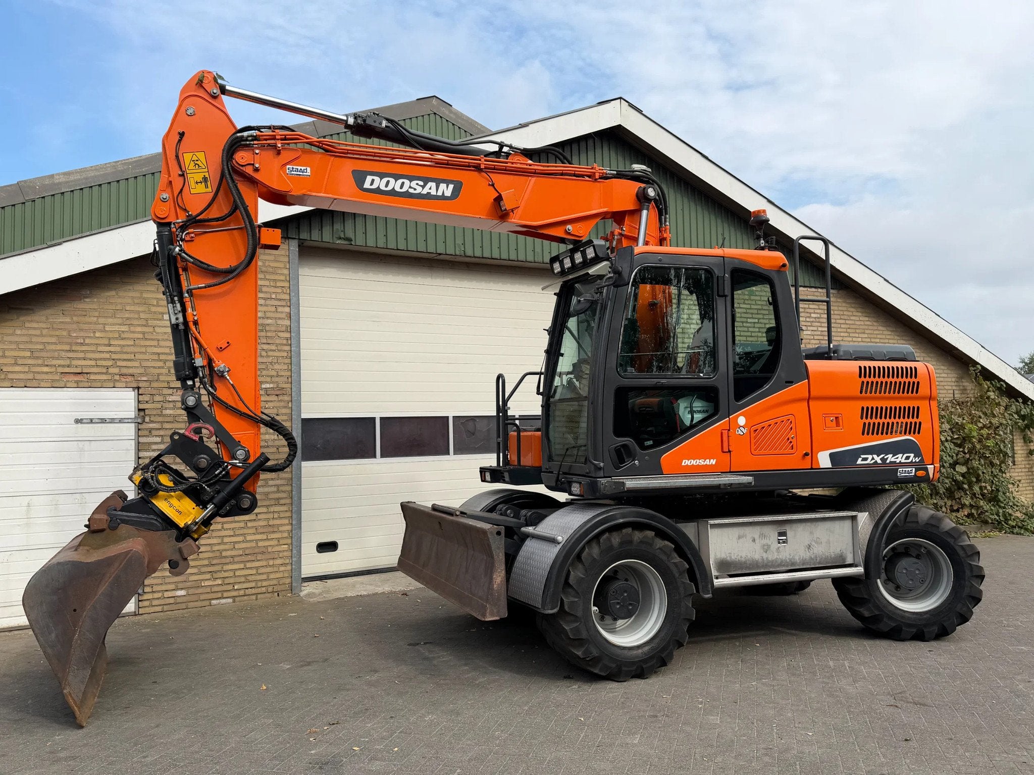 Doosan DX140W DX140W-5 (bj 2018), Graafmachine