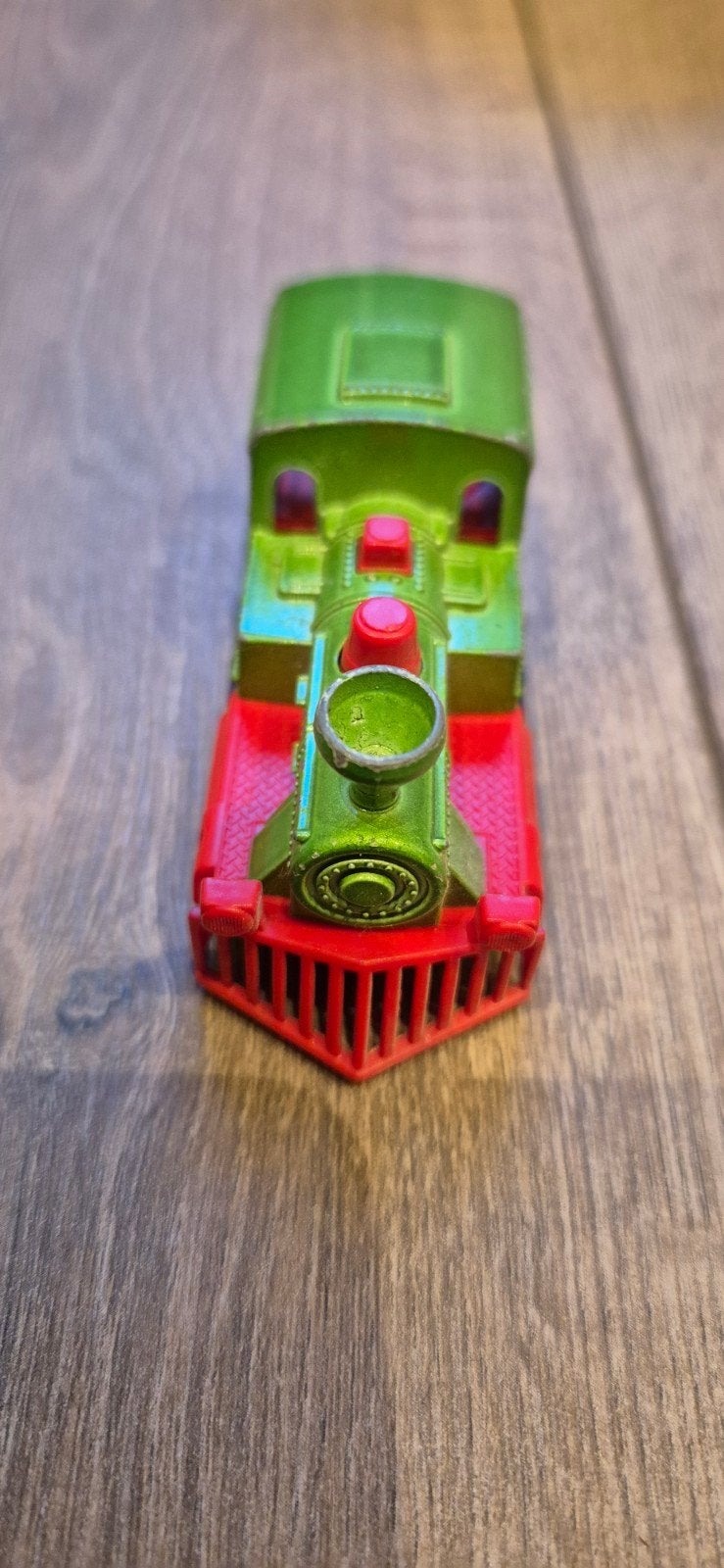 Majorette Western Locomotief - Groen/Rood Speelgoedtrein, Ophalen of Verzenden