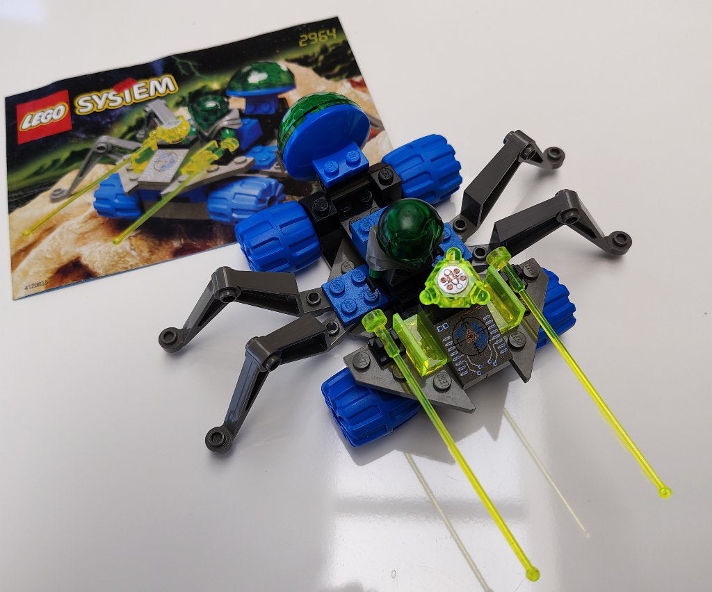 Lego Space - Space Spider (2964), Ophalen of Verzenden, Gebruikt, Complete set, Lego