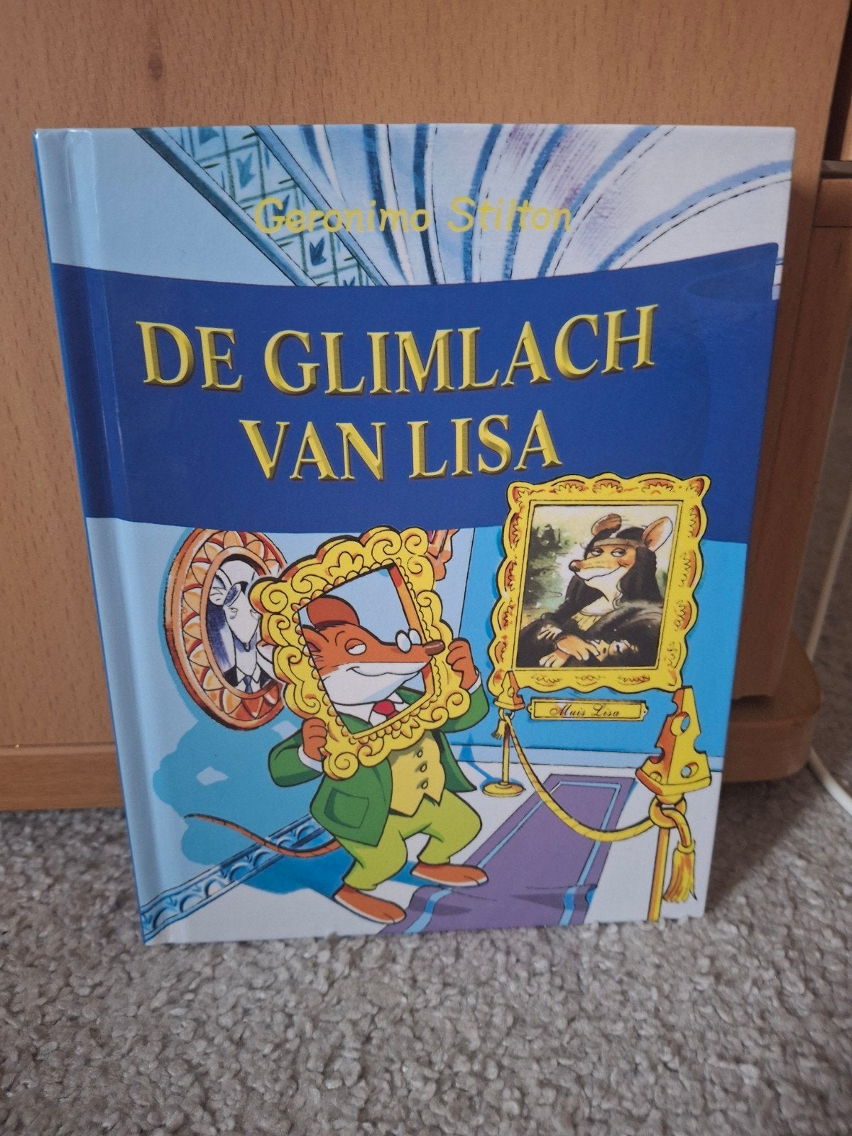 Geronimo Stilton: De Glimlach van Lisa, Ophalen, Zo goed als nieuw, Geronimo Stilton, Fictie algemeen