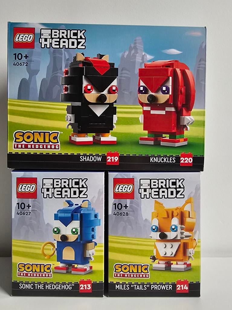 LEGO Brickheadz Sonic 40627,40628,40672 - Nieuw & Verzegeld, Ophalen of Verzenden, Nieuw, Complete set, Lego