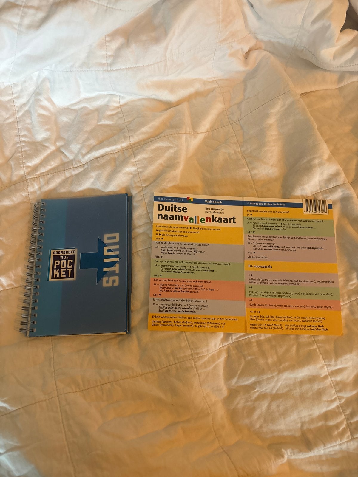 Duits in je pocket en naamvalkaart, Ophalen of Verzenden, Zo goed als nieuw, Non-fictie