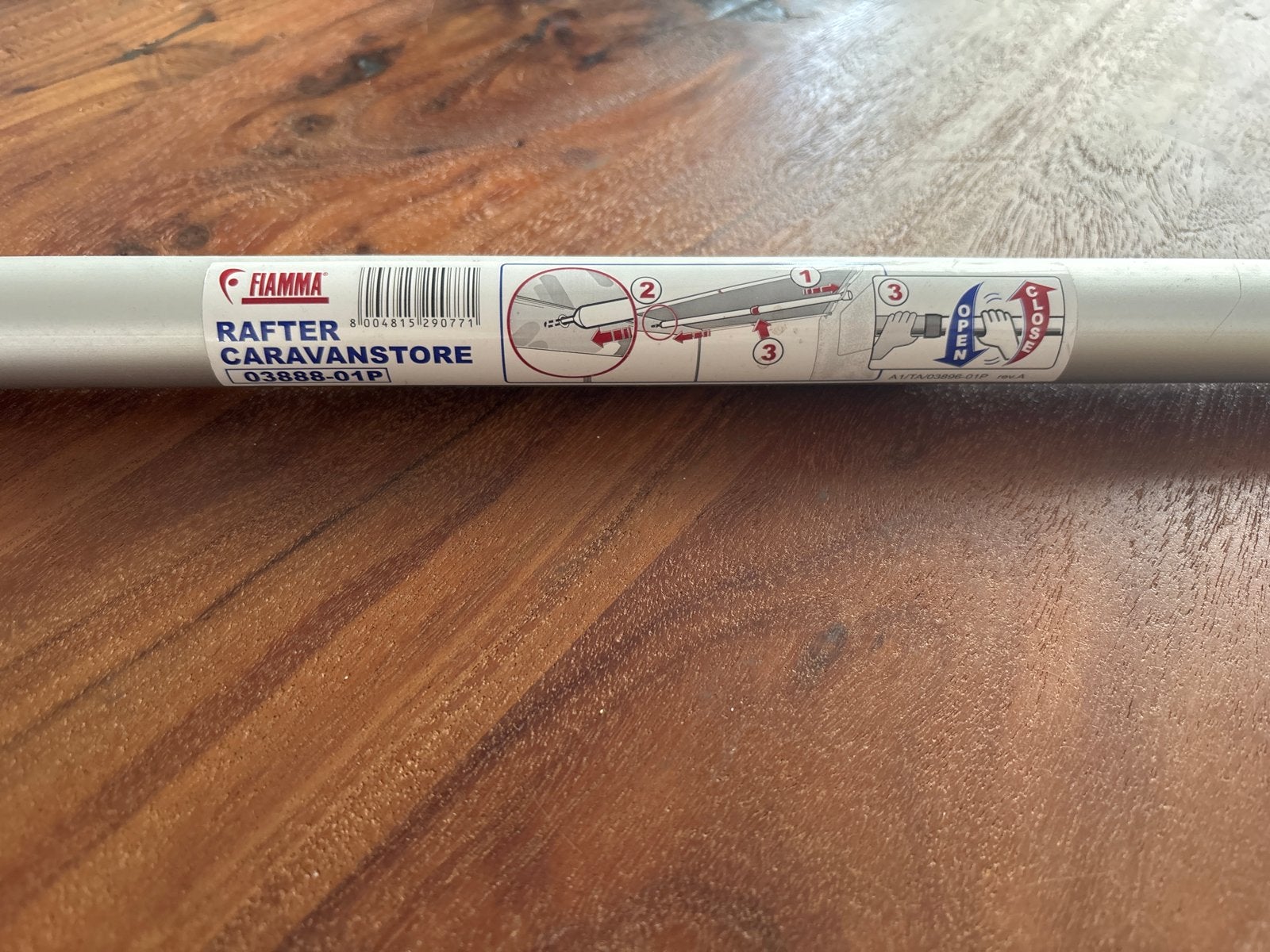 Fiamma Rafter Middenstang voor Caravan Zakluifel, Ophalen of Verzenden, Zo goed als nieuw