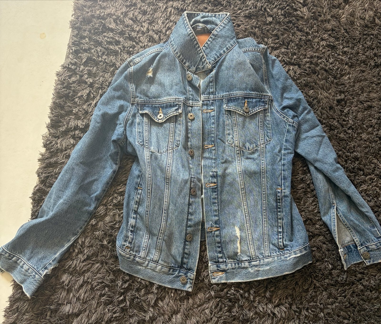 Stoere spijkerjas van REV Revelation - Maat M, Ophalen of Verzenden, Zo goed als nieuw, Maat 38/40 (M), Blauw