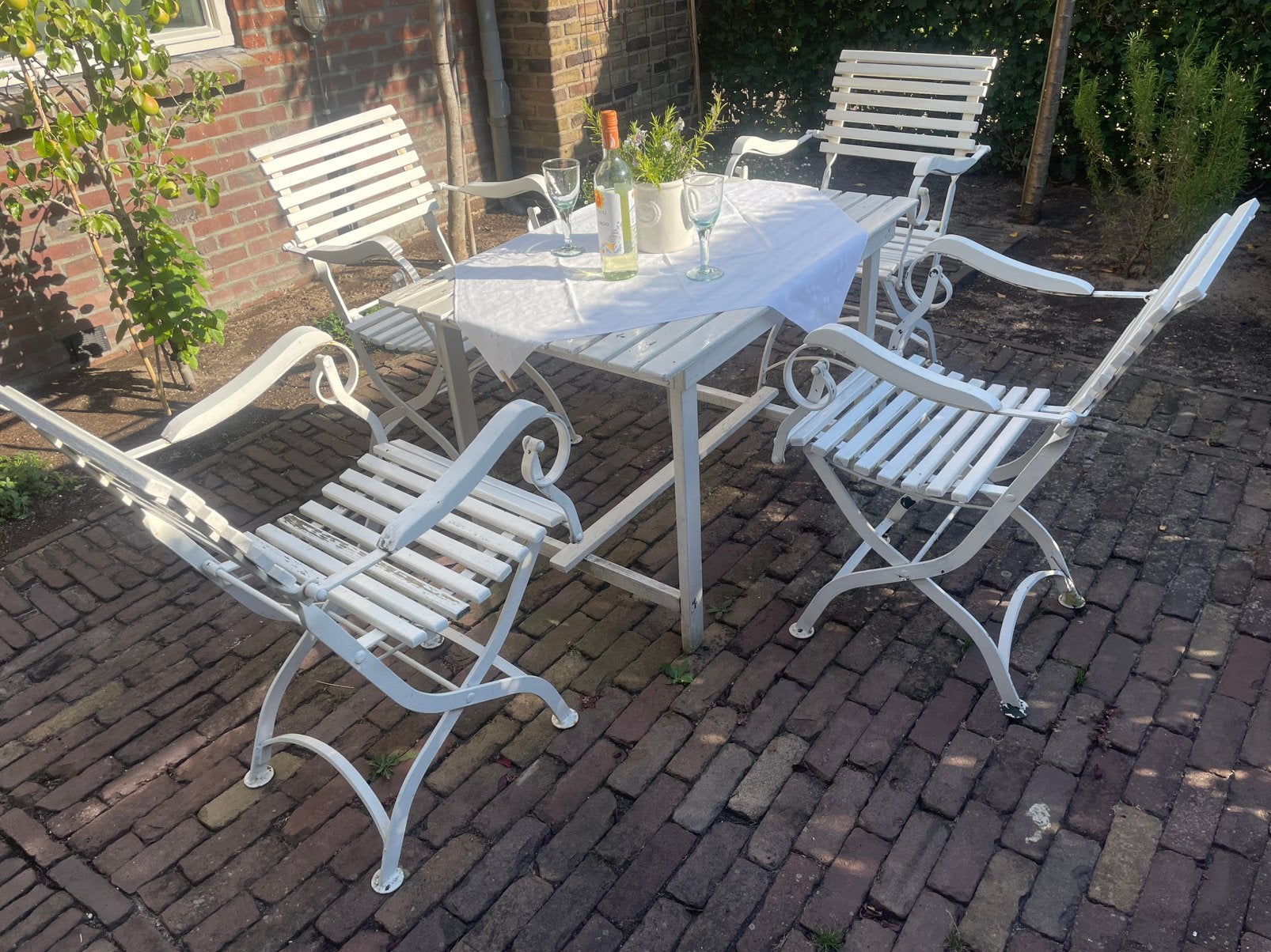 Amstel Classic Design Bistro Stoeltjes, Tuin en Terras, Ophalen, Zo goed als nieuw