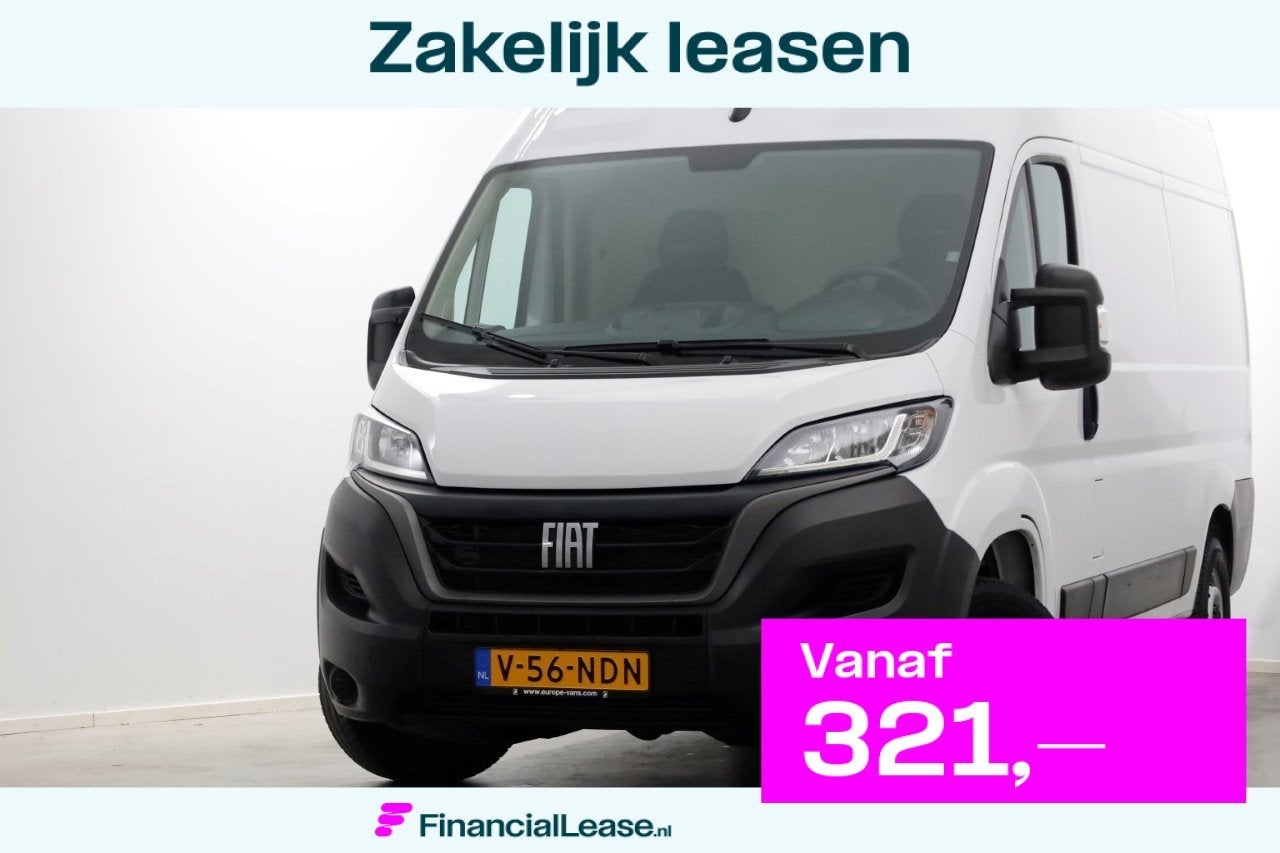 Fiat Ducato 30 2.2 MultiJet 140pk L2H2 Airco/Navi/Camera 01-, Voorwielaandrijving, Gebruikt, 4 cilinders, Wit