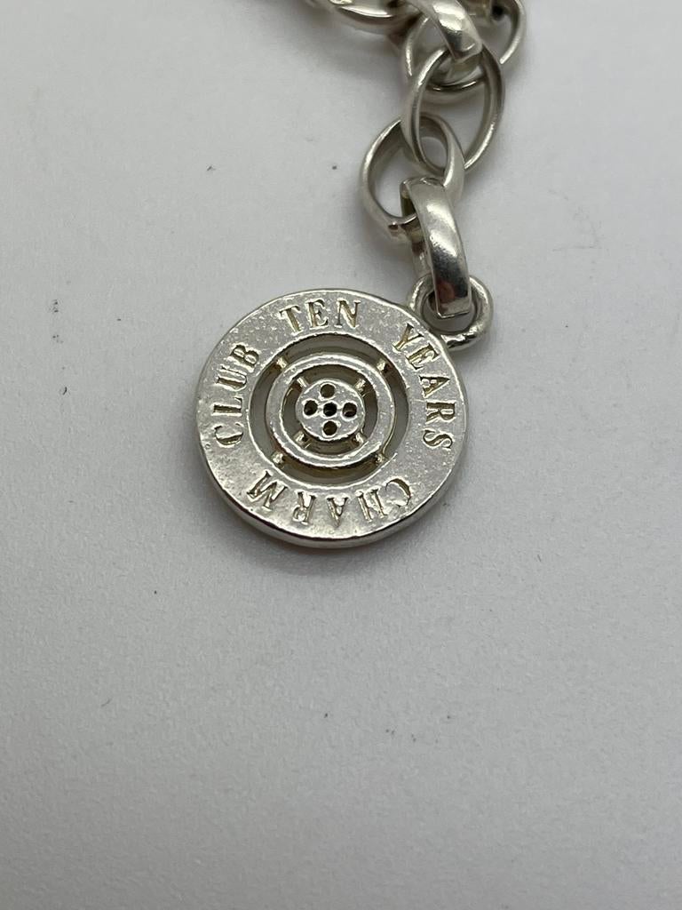 D420 Prachtige zilveren Thomas Sabo charm armband, Ophalen of Verzenden, Zo goed als nieuw, X, Zilver