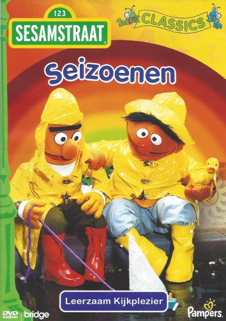 DVD Sesamstraat - Seizoenen NIEUW, Alle leeftijden, Tv-serie, Nieuw in verpakking, Educatief
