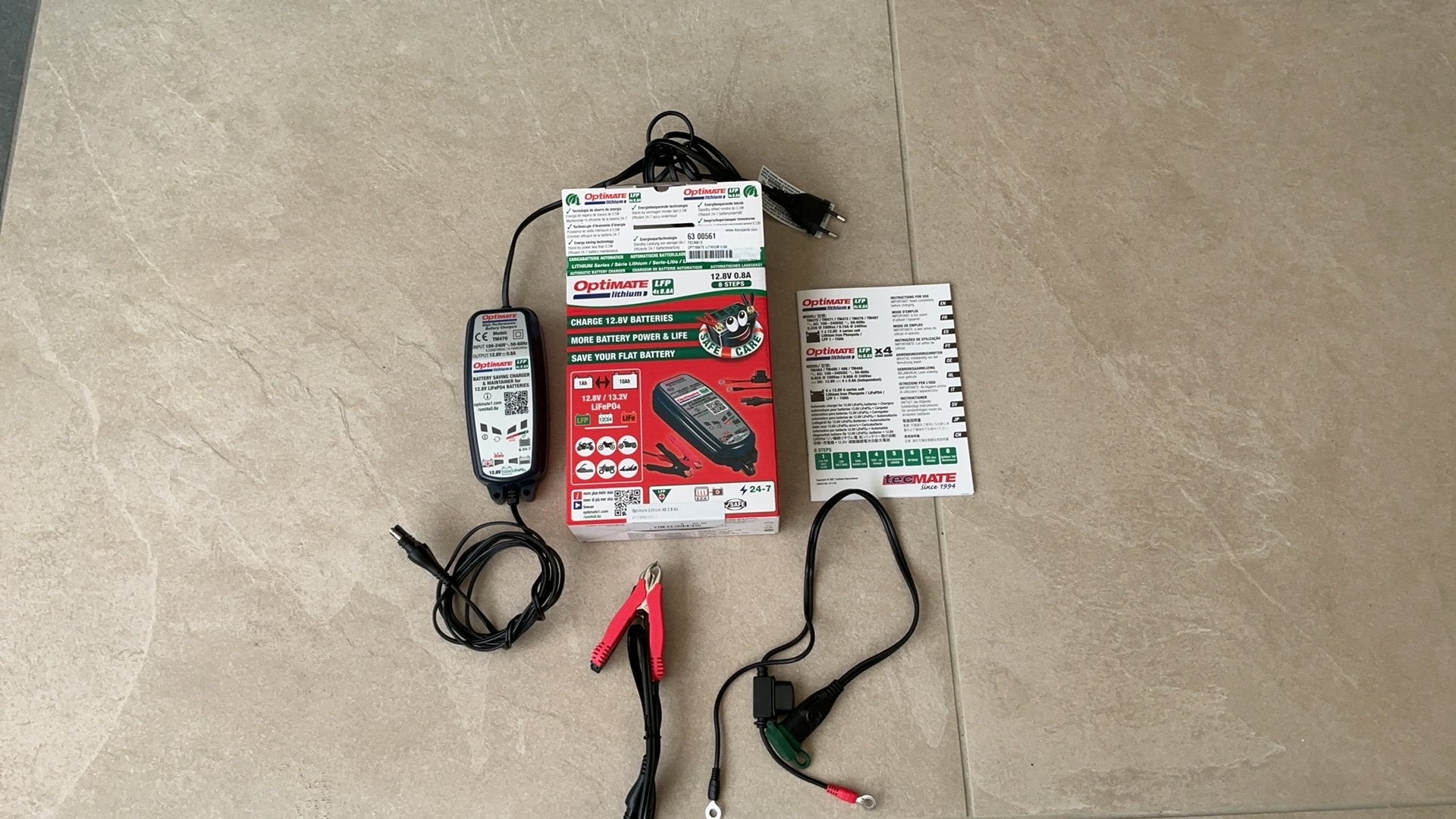Lader OPTIMATE 4, Ophalen of Verzenden, Gebruikt