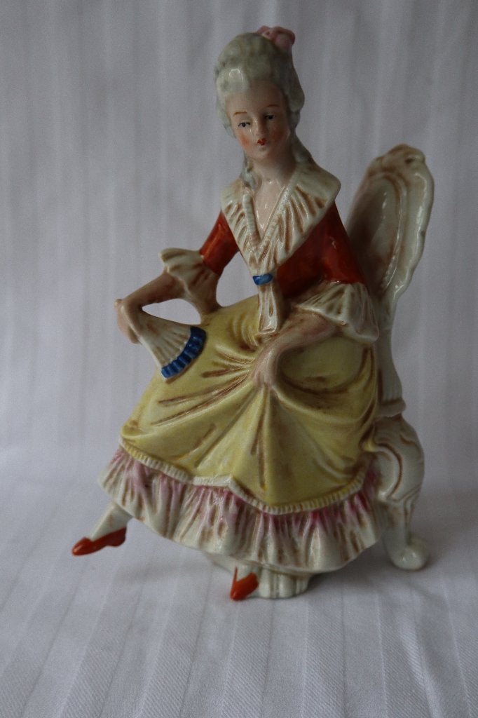 Antiek Greiner & Sons Rauenstein Thuringie beeldje c 1894, Ophalen of Verzenden