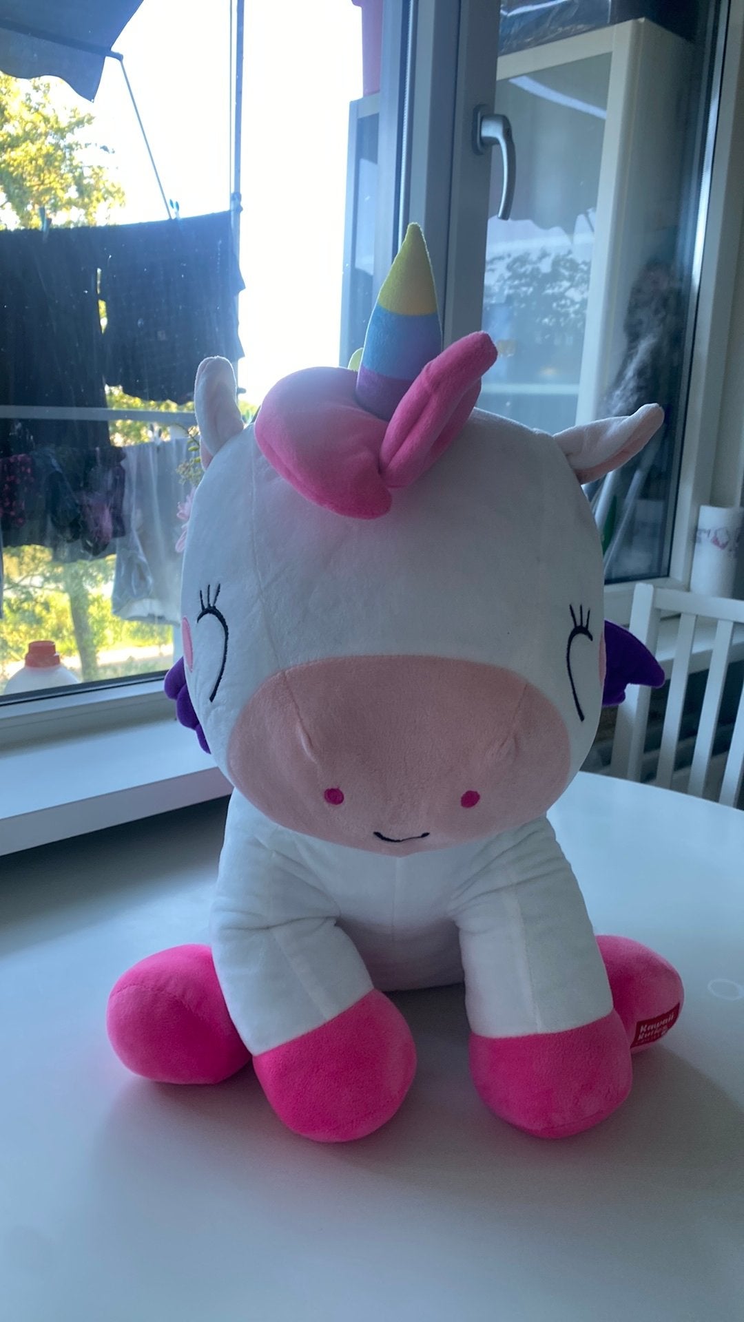 Unicorn knuffel XL, Ophalen, Zo goed als nieuw