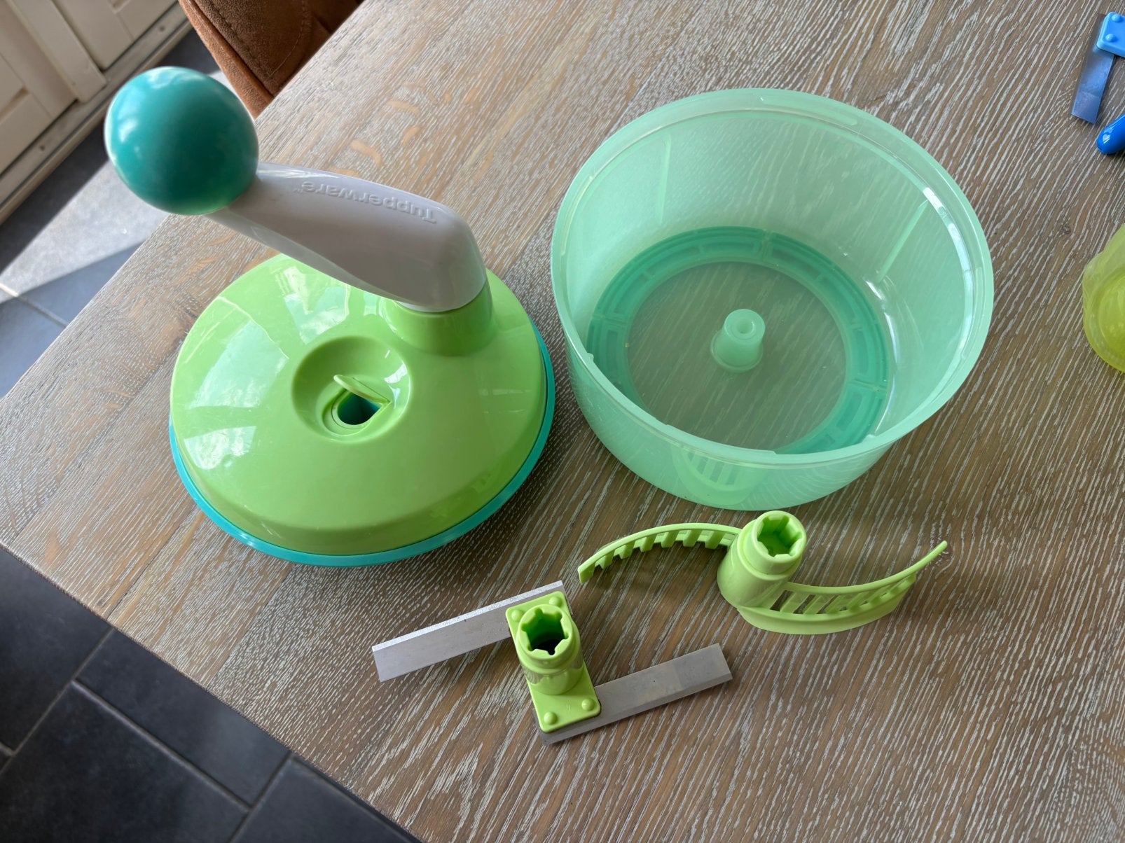 Quickchef limegroen Tupperware, Ophalen of Verzenden, Zo goed als nieuw, Groen, Overige typen
